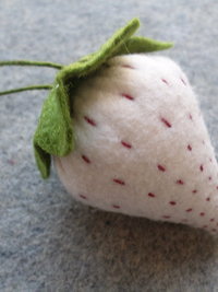 Strawberry Emery Pincushion
