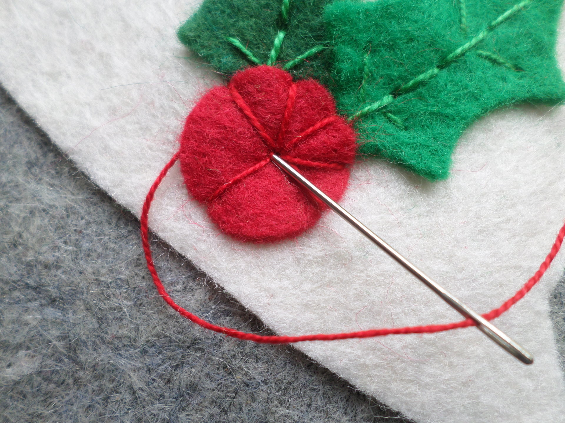 Bell Felt Holiday Ornament DIY Kit 