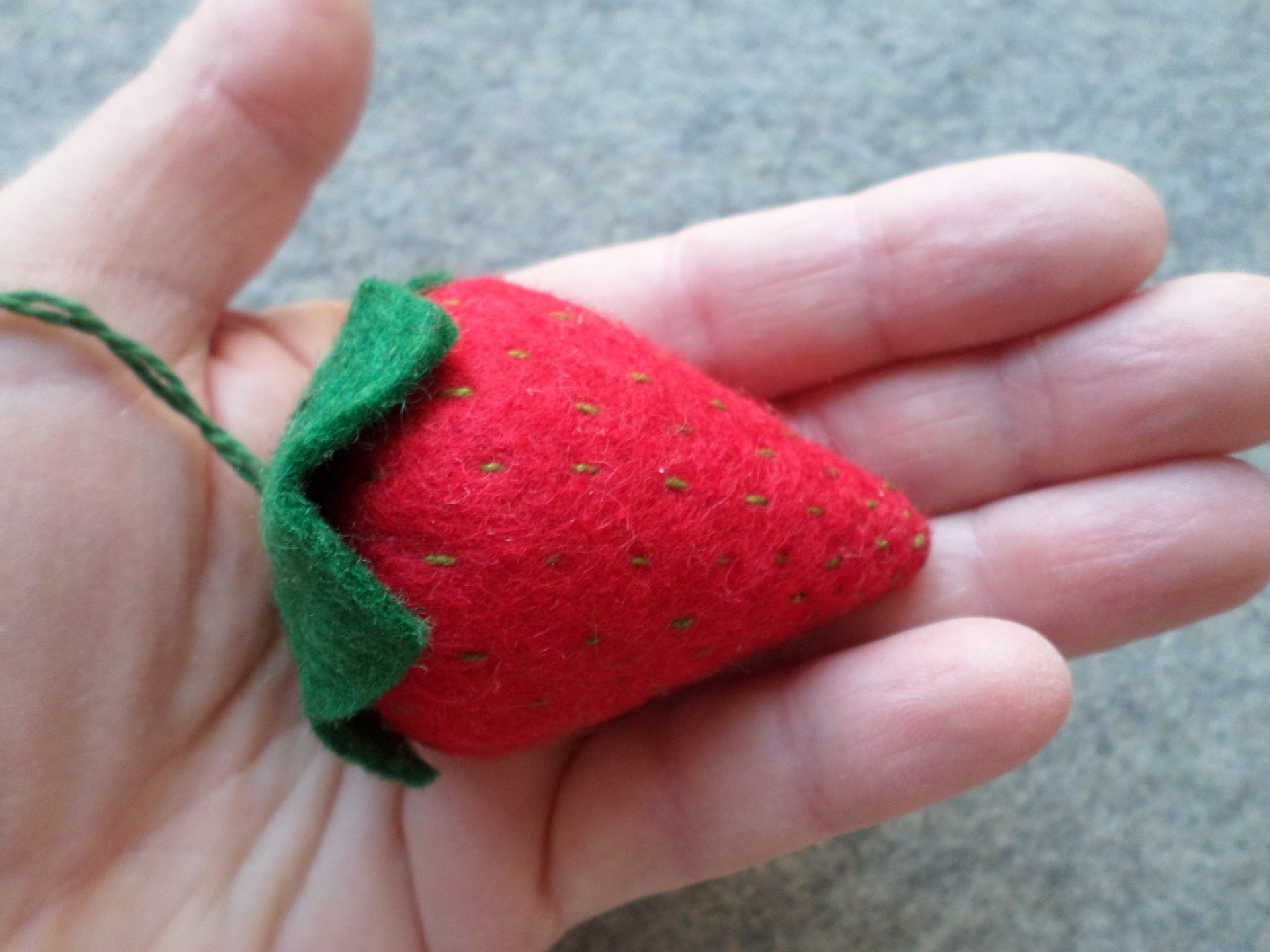 Strawberry Emery Pincushion