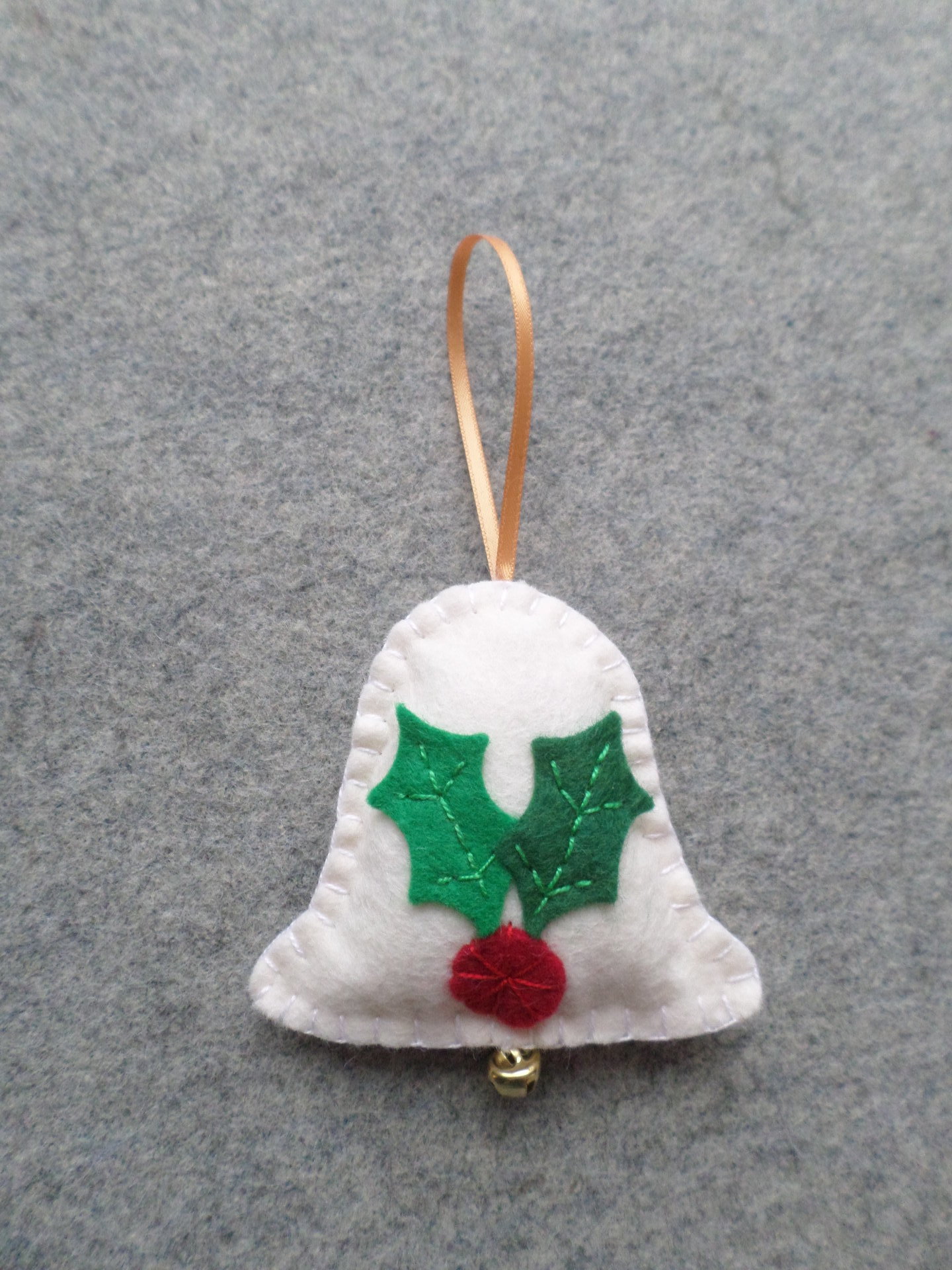 Bell Felt Holiday Ornament DIY Kit 