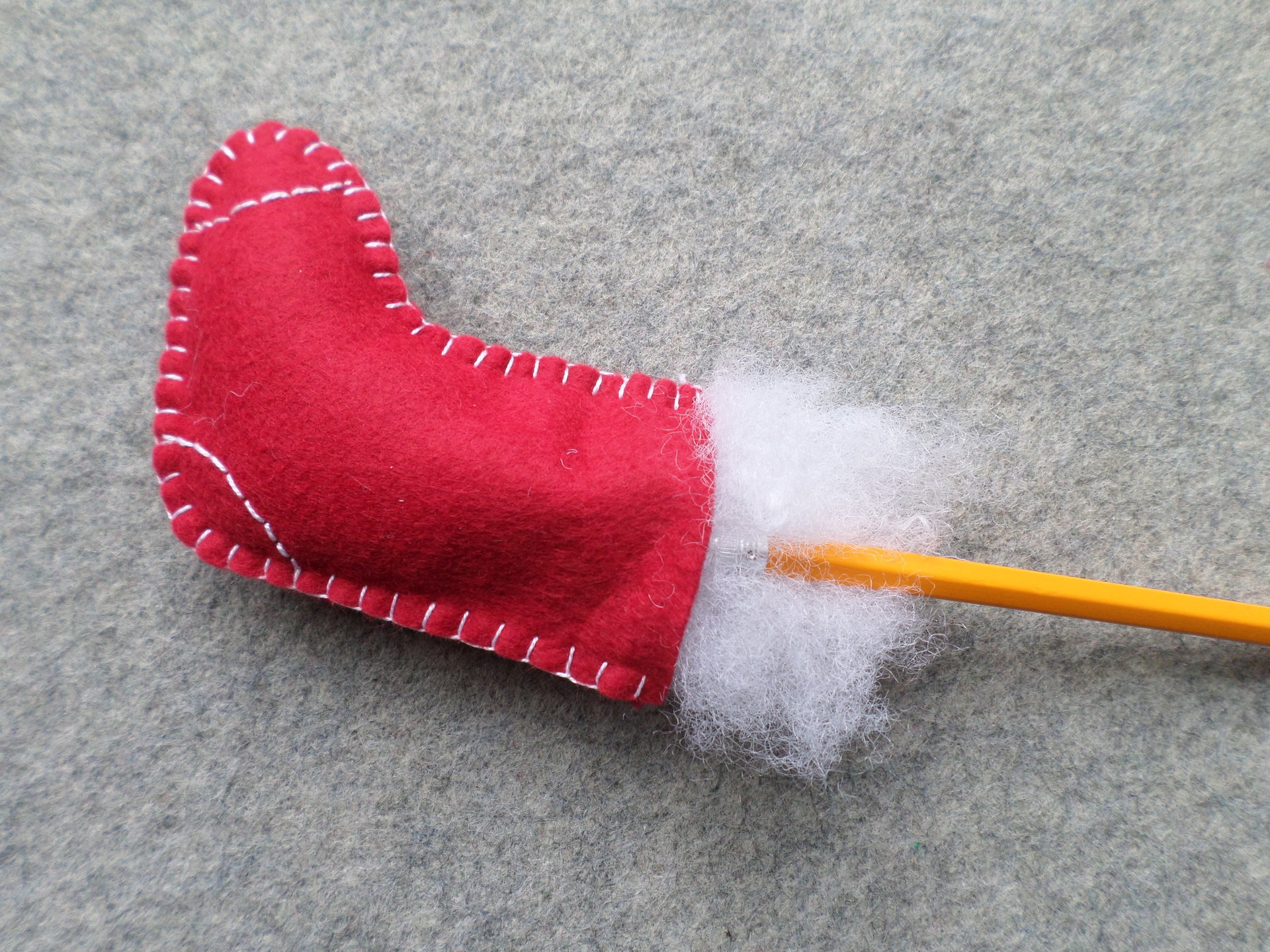 Christmas Stocking Felt Holiday Ornament DIY Kit 