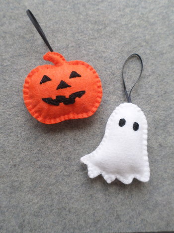 Halloween Felt Holiday Ornament DIY Kit