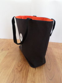 Ghost Halloween Trick or Treat Tote Bag 