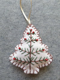 Tree Felt Holiday Ornament DIY Kit 
