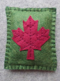 MAPLE LEAF Balsam Sachet DIY Kit
