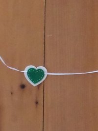 Valentine Heart Garland DIY Sewing Kit 