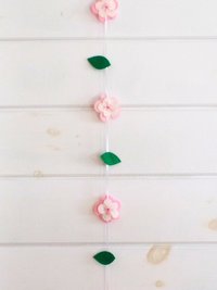 Cherry Blossom Flower Garland DIY Sewing Kit 