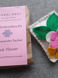 Flower Lavender Sachet DIY Kit