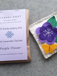 Flower Lavender Sachet DIY Kit