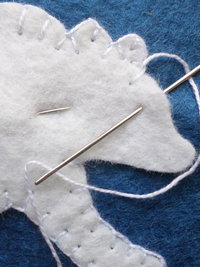 Polar Bear Balsam Sachet DIY Kit