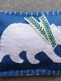 Polar Bear Balsam Sachet DIY Kit