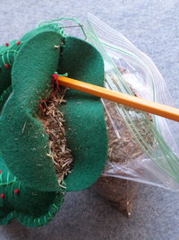 Maine Balsam Fir Felt Wreath Craft Kit