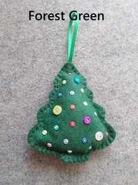 Maine Balsam Fir Tree Felt Ornament Sachet