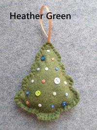 Maine Balsam Fir Tree Felt Ornament Sachet