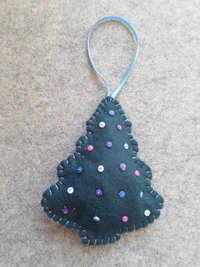Balsam Tree Ornament Sachet DIY Kit