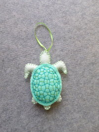Turtle Felt Holiday Ornament DIY Kit 
