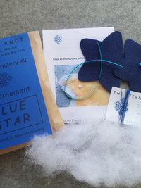 Star Felt Holiday Ornament DIY Kit 