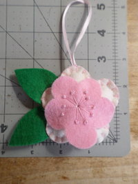 Set of 4 Flower Ornaments DIY Kit 