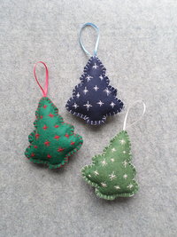 Tree Felt Holiday Ornament DIY Kit 