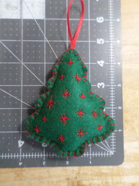 Tree Felt Holiday Ornament DIY Kit 