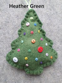Maine Balsam Fir Tree Felt Ornament Sachet
