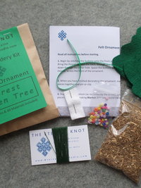 DIY Balsam Tree Ornament Sachet Kit