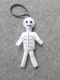 Skeleton Halloween Felt Holiday Ornament DIY Kit  ***COMING SOON***