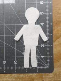 Skeleton Halloween Felt Holiday Ornament DIY Kit  ***COMING SOON***