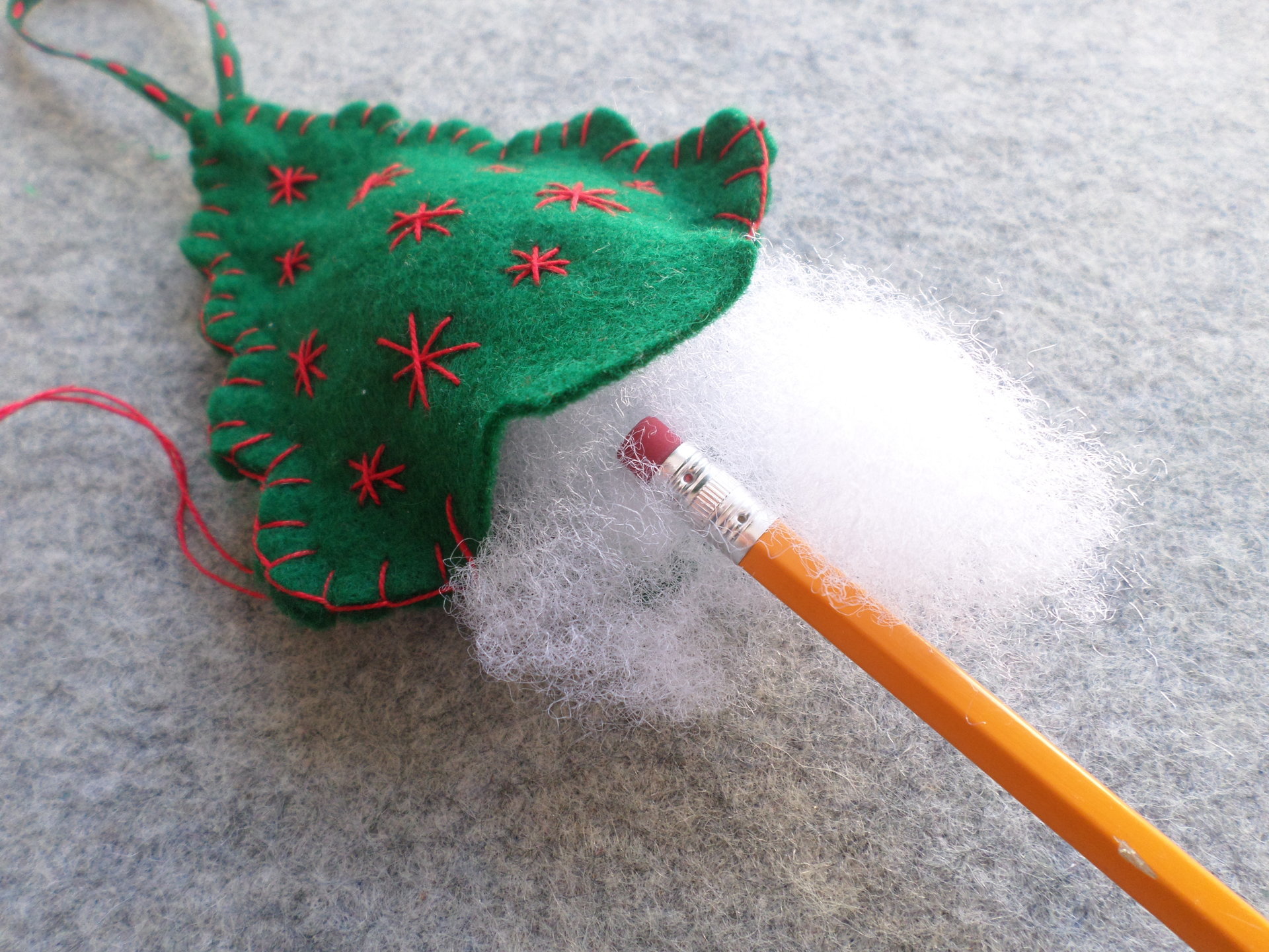 Tree Felt Holiday Ornament DIY Kit 