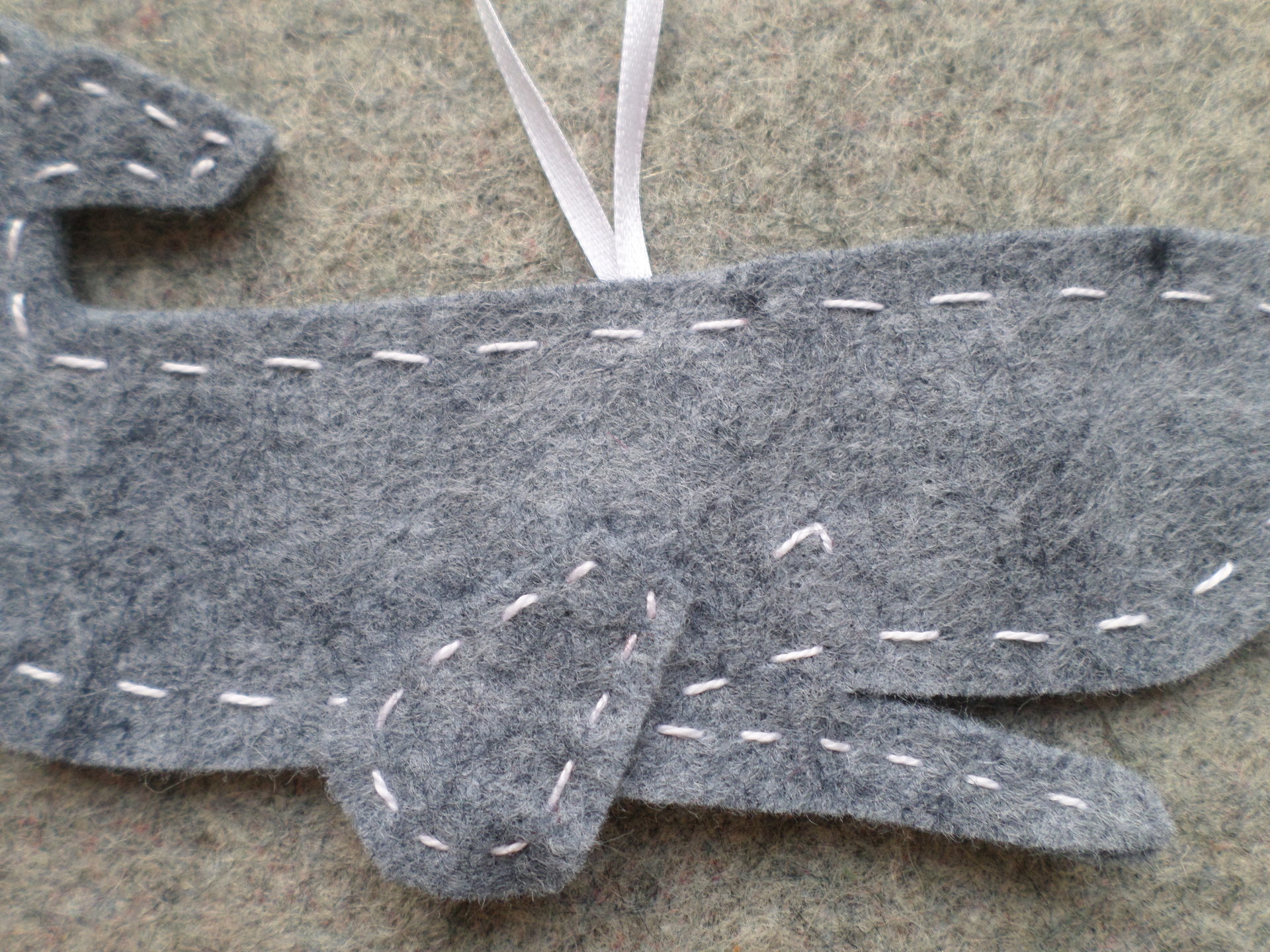 Whale Felt Ornament DIY Kit 