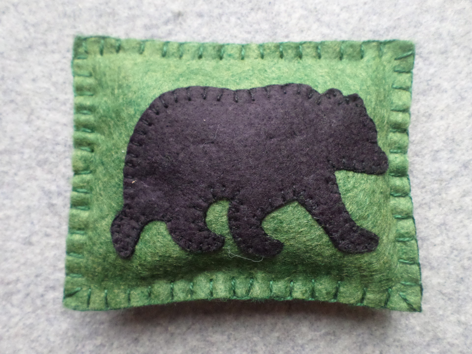 Maine Black Bear Balsam Sachet DIY Kit