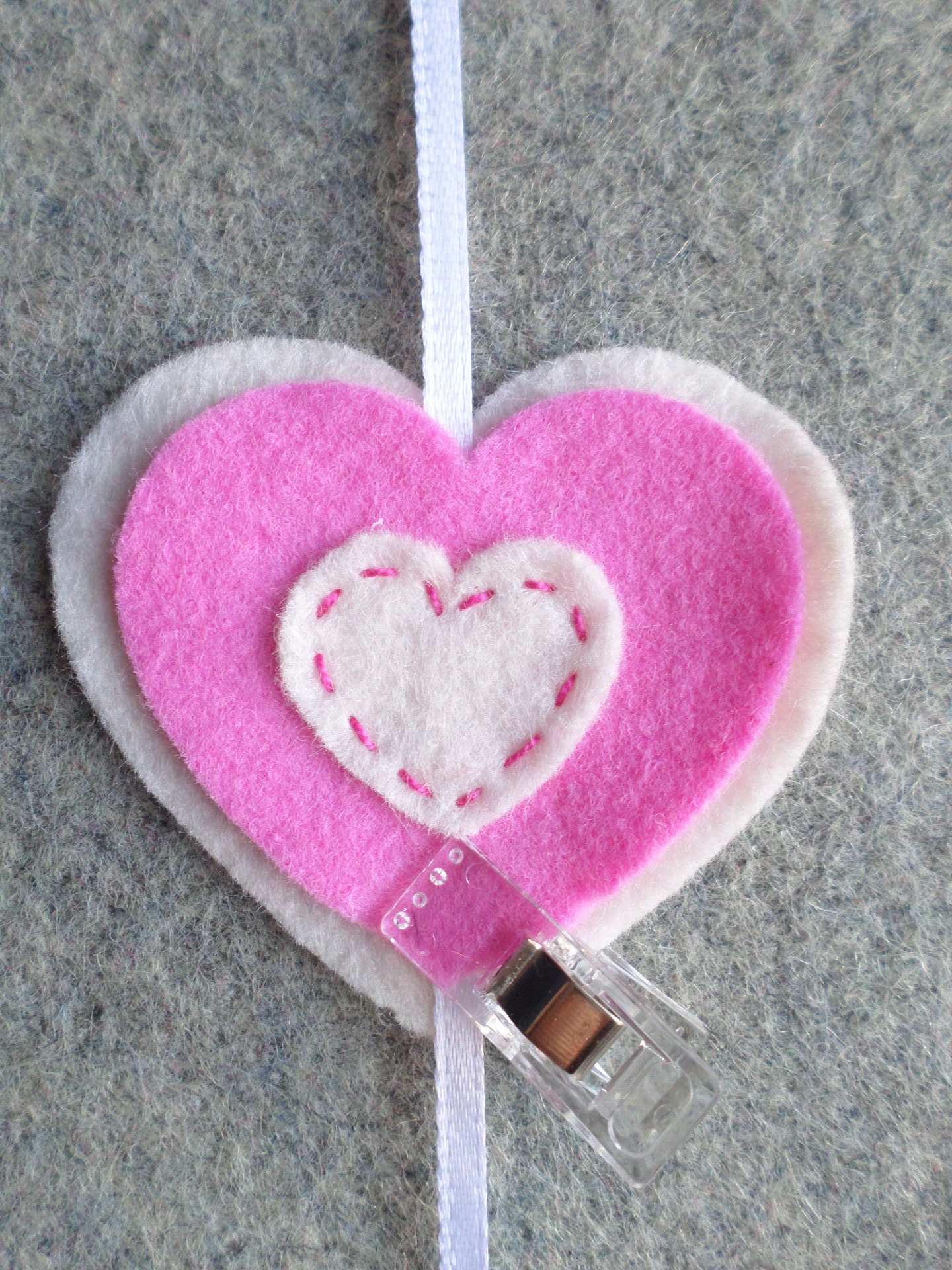 Valentine Heart Garland DIY Sewing Kit 