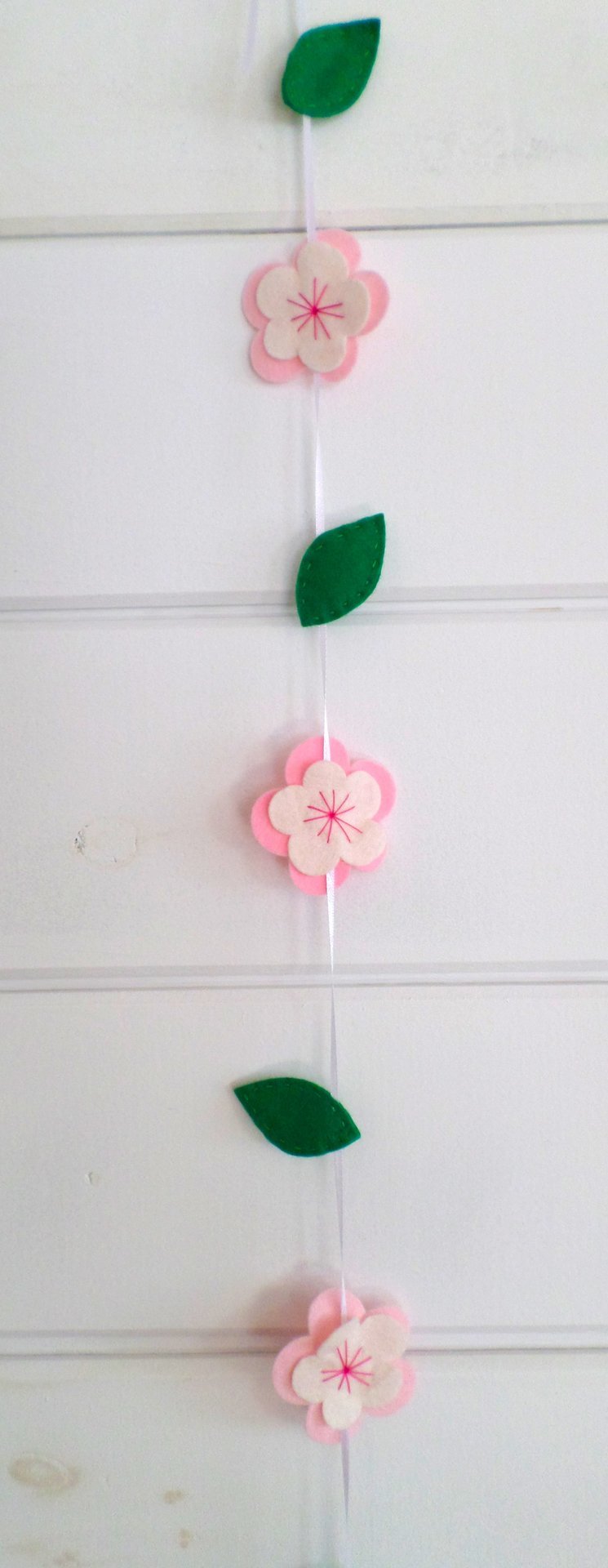 Cherry Blossom Flower Garland DIY Sewing Kit 