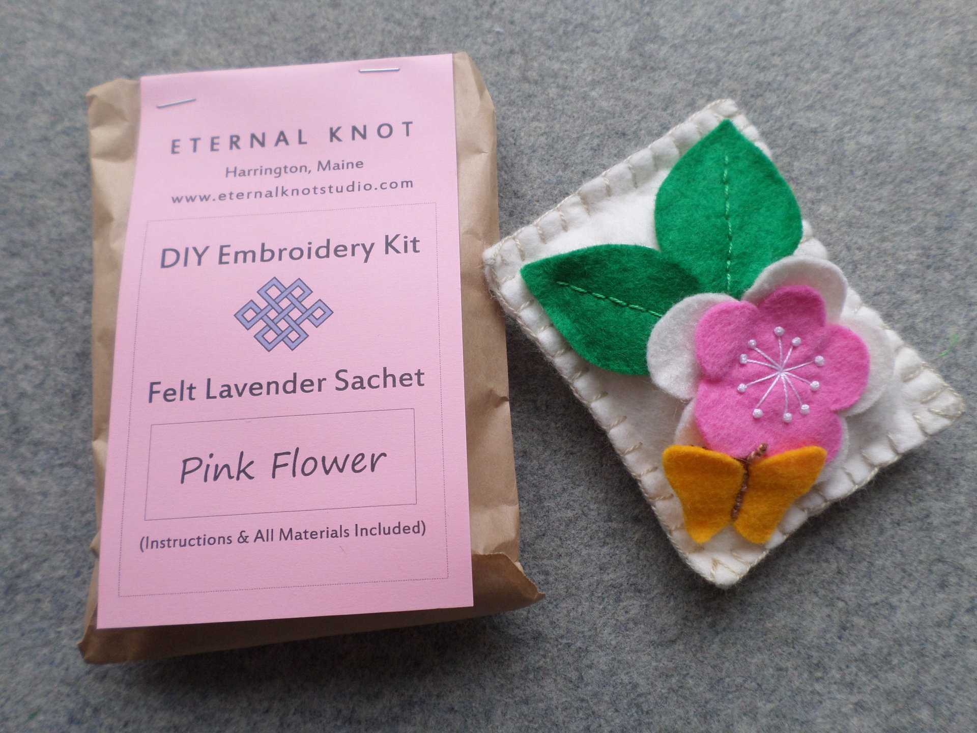 Flower Lavender Sachet DIY Kit