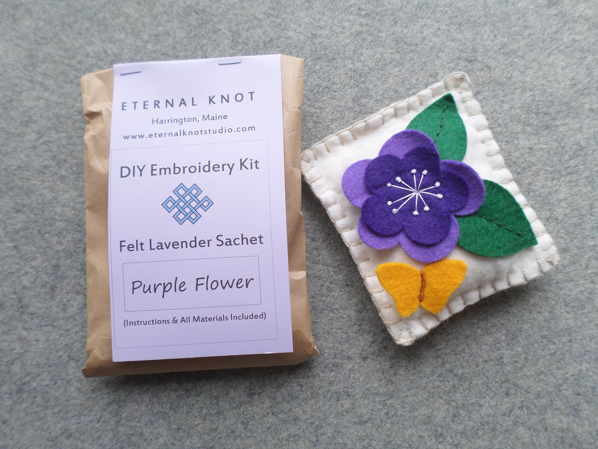 Flower Lavender Sachet DIY Kit