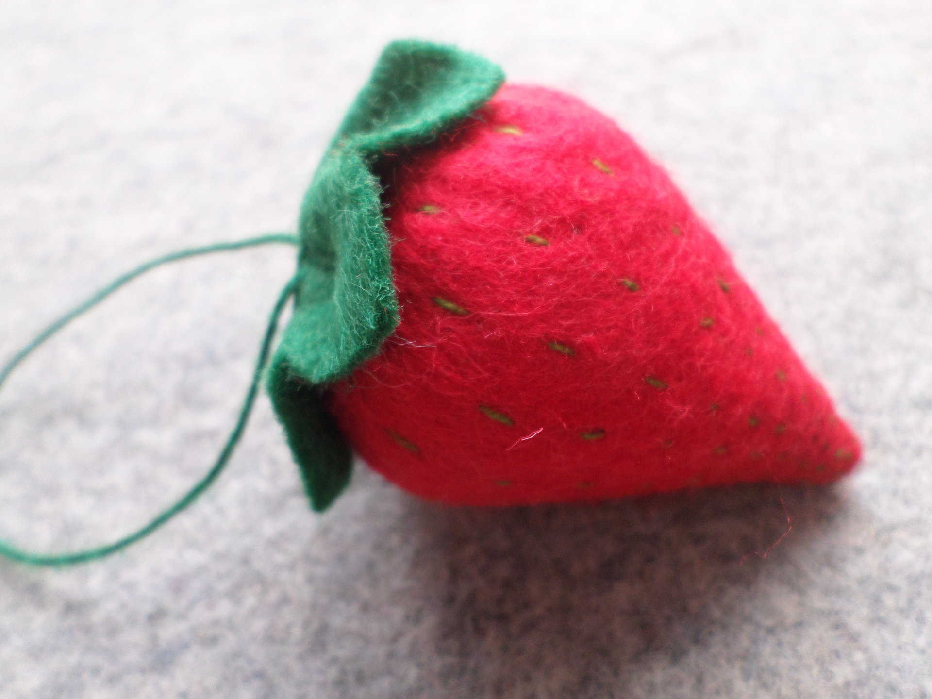 Strawberry Emery Pincushion