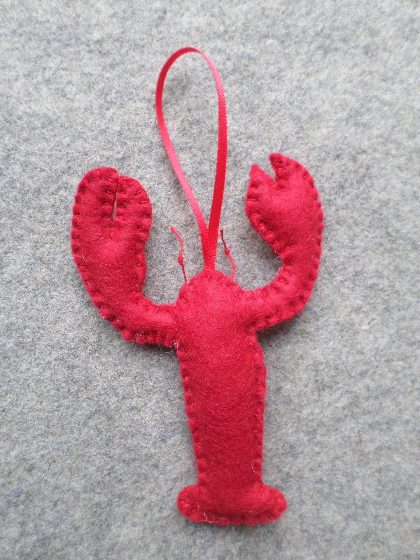 Lobster Felt Ornament