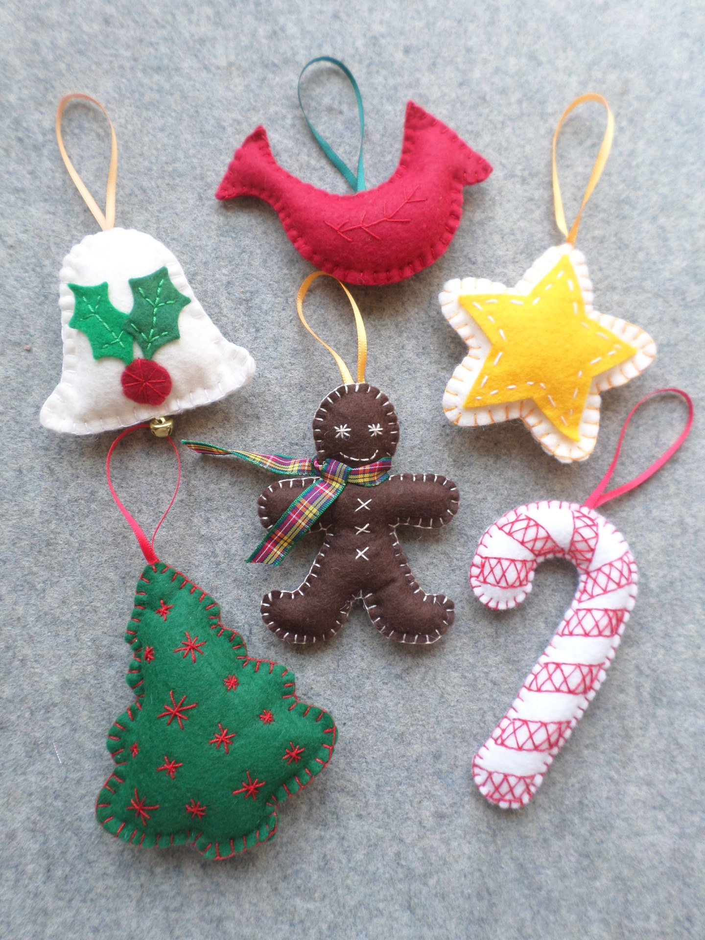 Finished Felt Ornament Made to Order Request