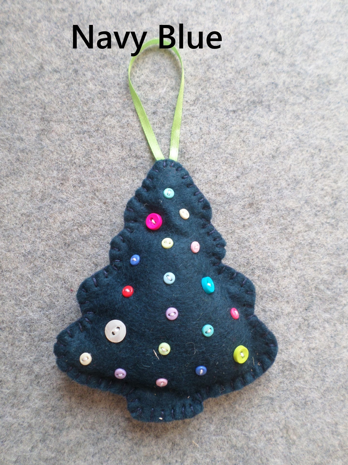 Maine Balsam Fir Tree Felt Ornament Sachet