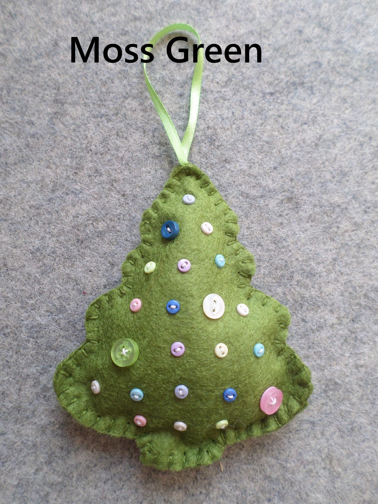 Maine Balsam Fir Tree Felt Ornament Sachet