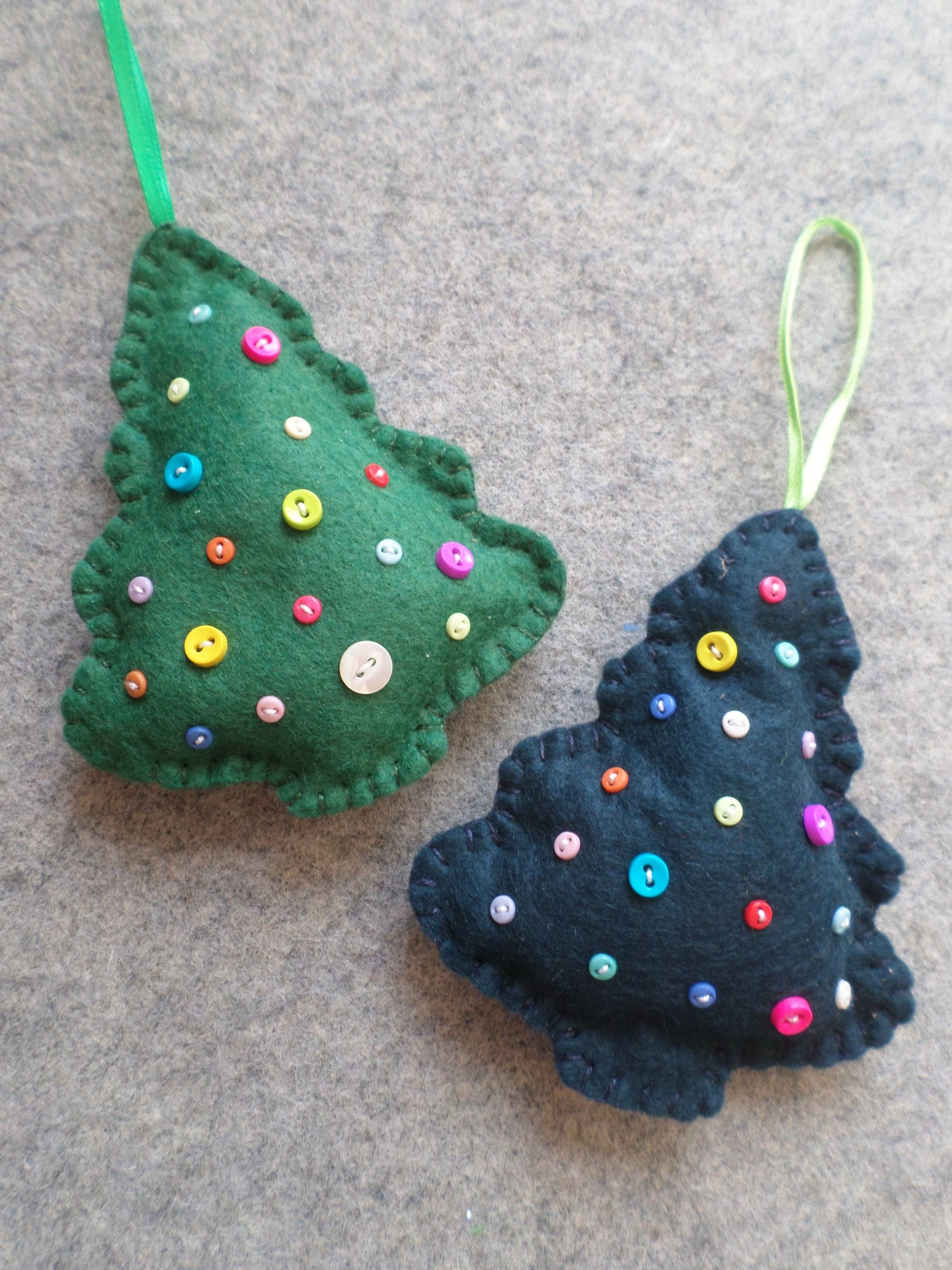 Maine Balsam Fir Tree Felt Ornament Sachet