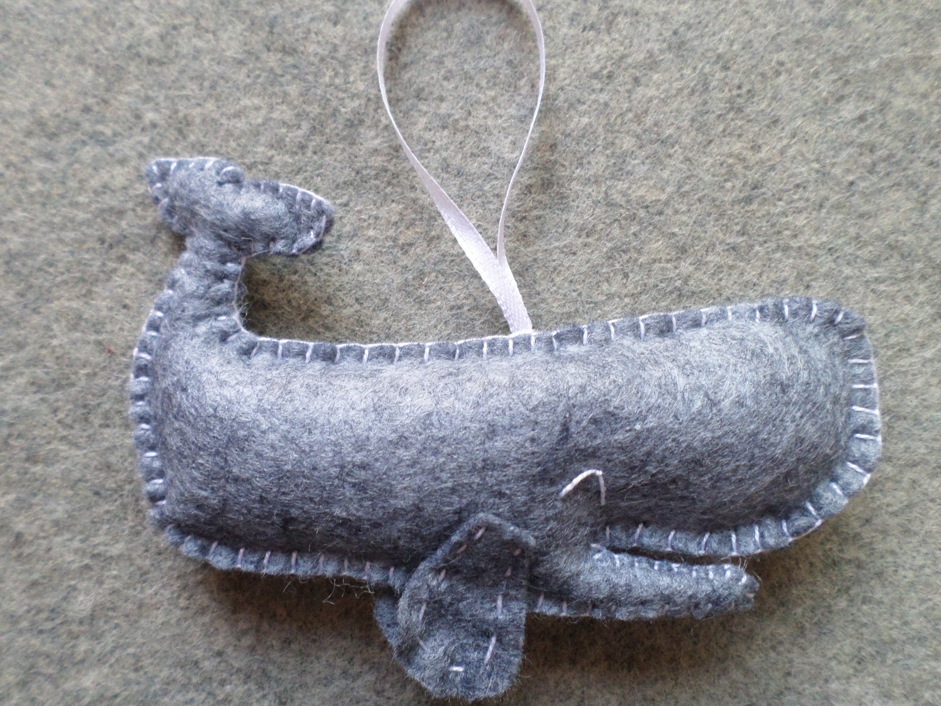 Whale Felt Ornament DIY Kit 