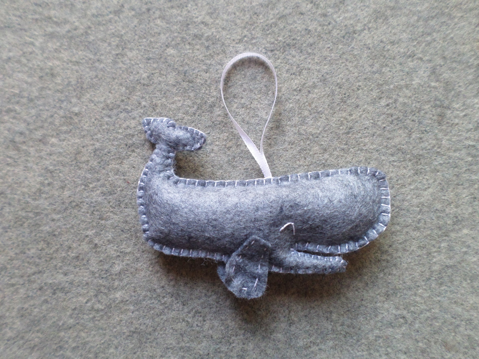 Whale Felt Ornament DIY Kit 