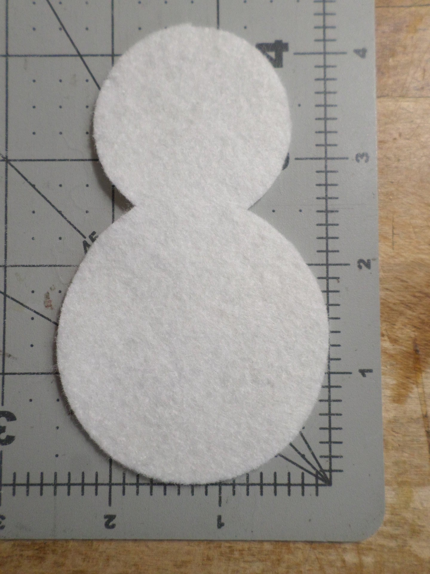 Snowman Felt Holiday Ornament DIY Kit 