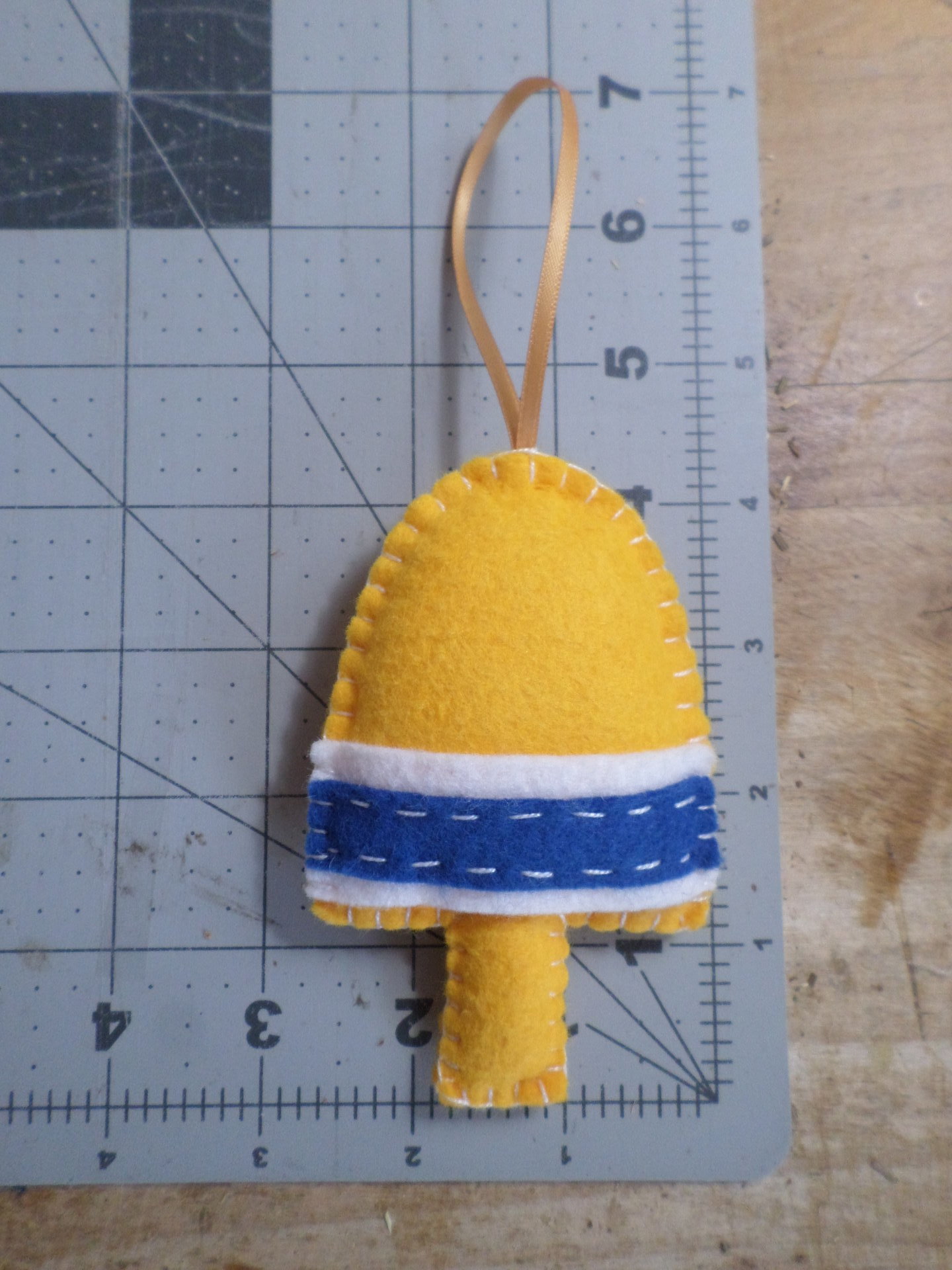 Lobster Buoy Felt Holiday Ornament DIY Kit 