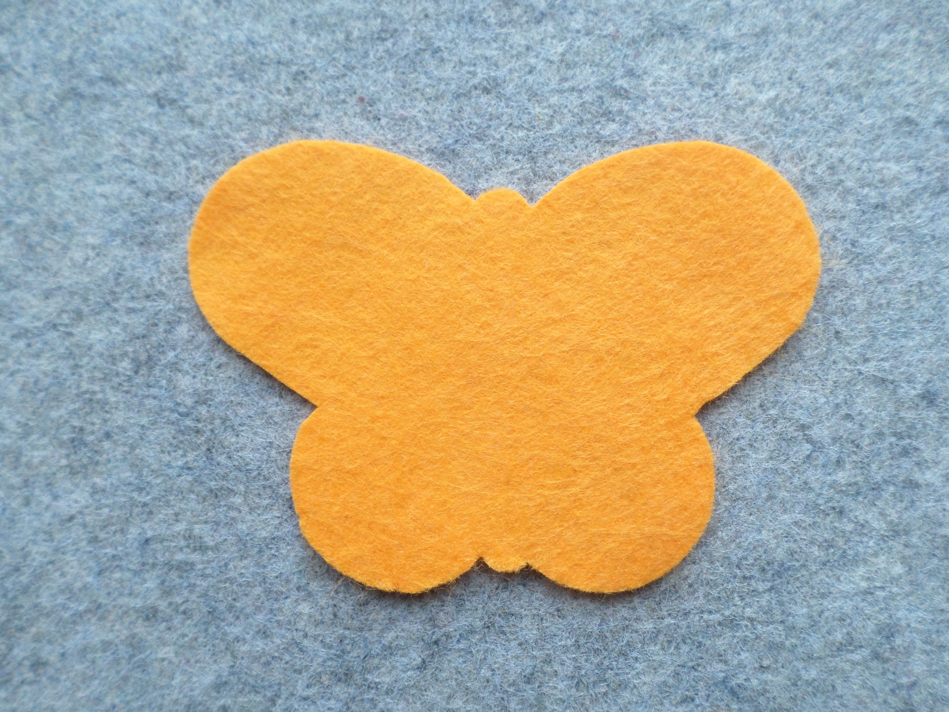 Cut Felt Shapes, 12 Butterfly Pieces