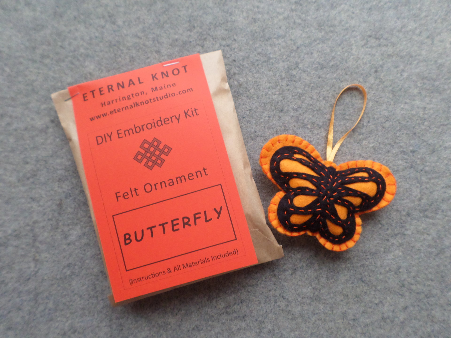 Butterfly Felt Ornament DIY Kit 