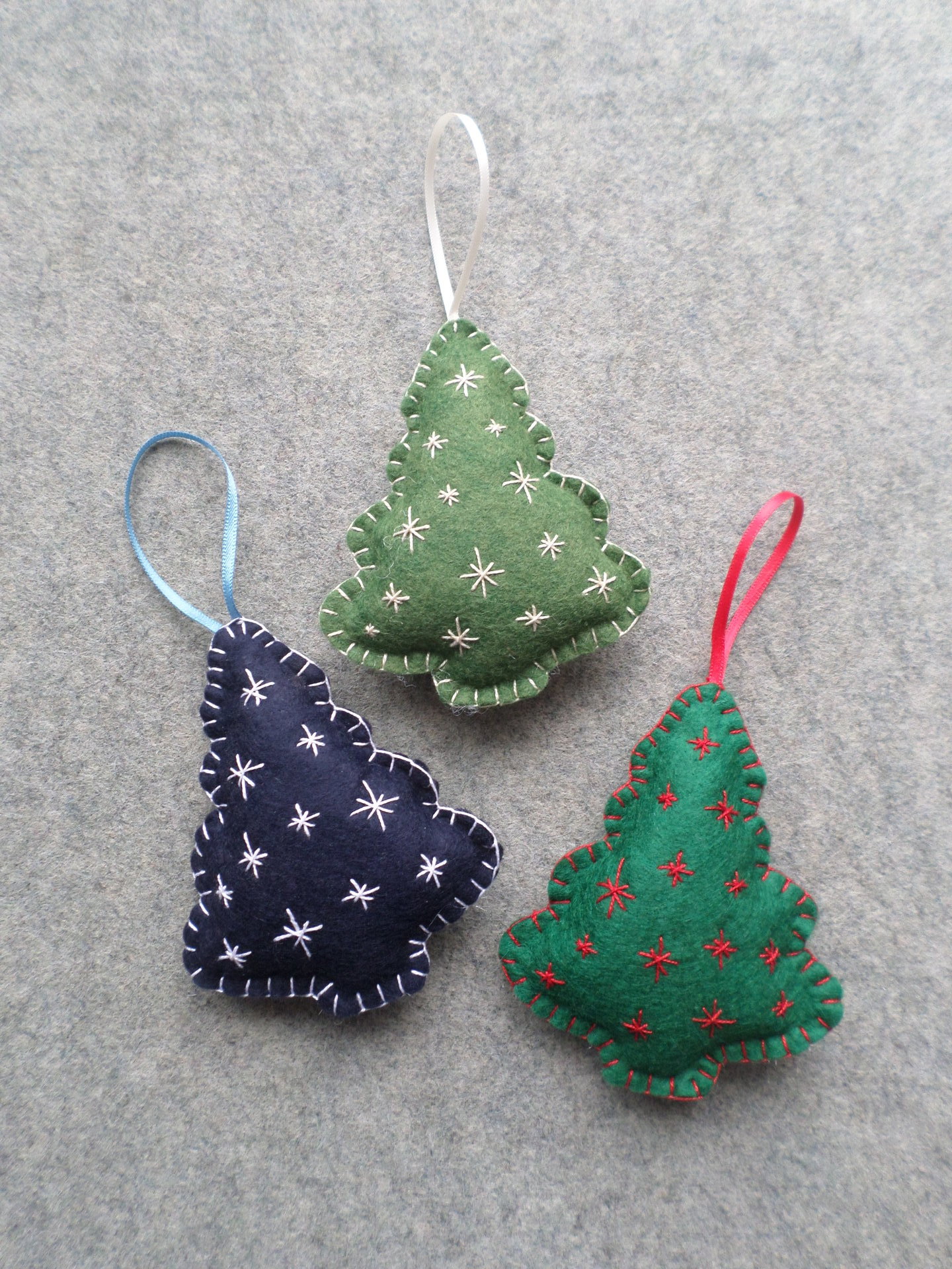 Tree Felt Holiday Ornament DIY Kit 