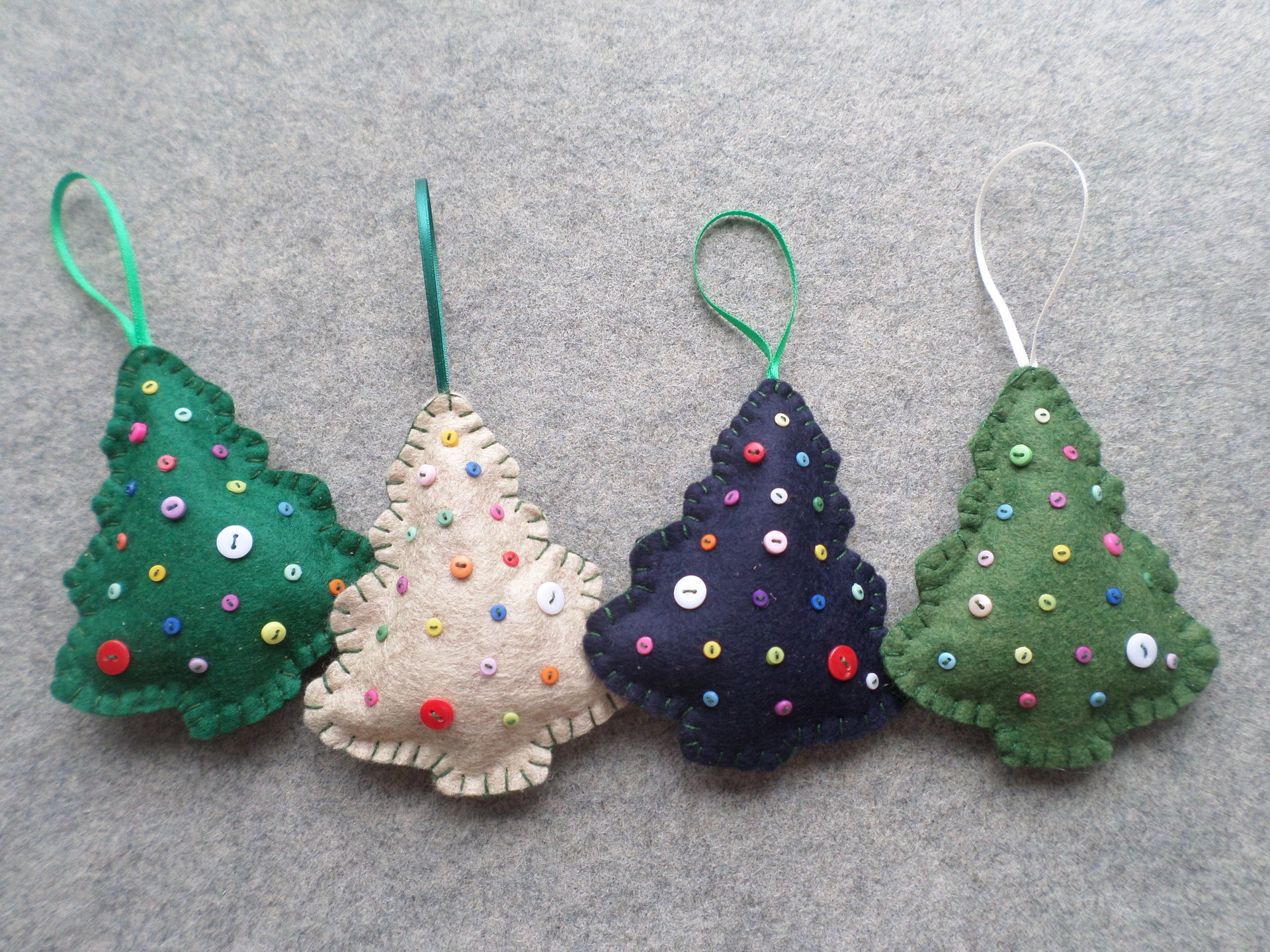 Maine Balsam Fir Tree Felt Ornament Sachet