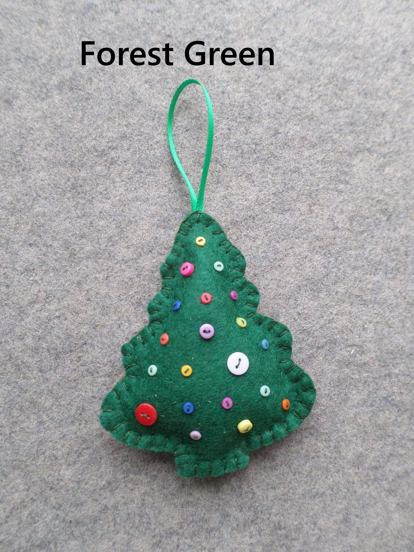 Maine Balsam Fir Tree Felt Ornament Sachet